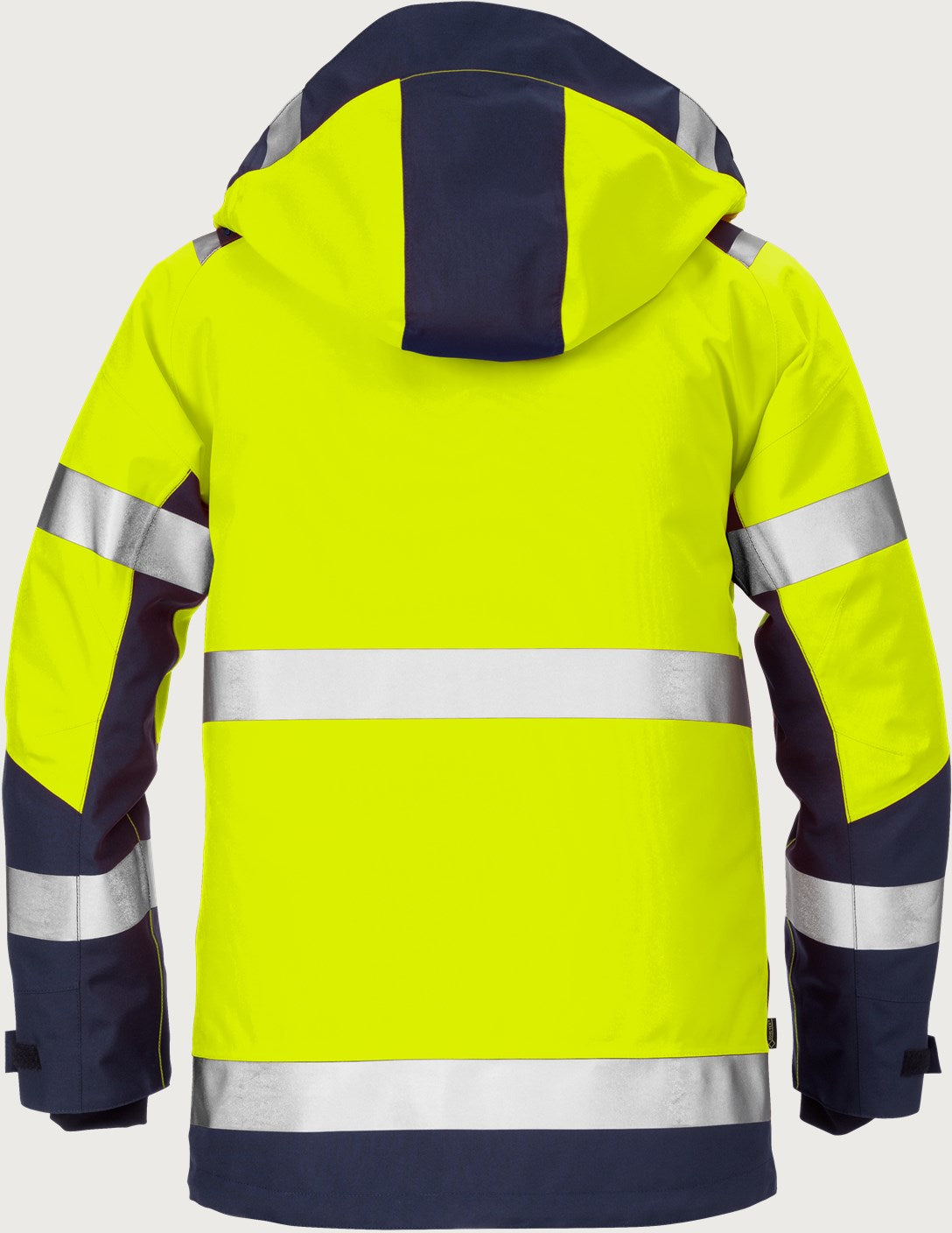 Huomiokuoritakki, luokka 3 – GORE-TEX 4988 GXB - Neonkeltainen/Tummansininen