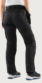 Naisten rakentajan stretch housut – 2599 LWS - Musta