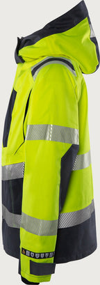 Palosuojattu huomiokuoritakki, luokka 3 – Flamestat Airtech® 4525 ATHR - Neonkeltainen/Tummansininen