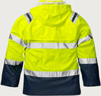 Huomiosadetakki, luokka 3 – 4624 RS - Neonkeltainen/Tummansininen