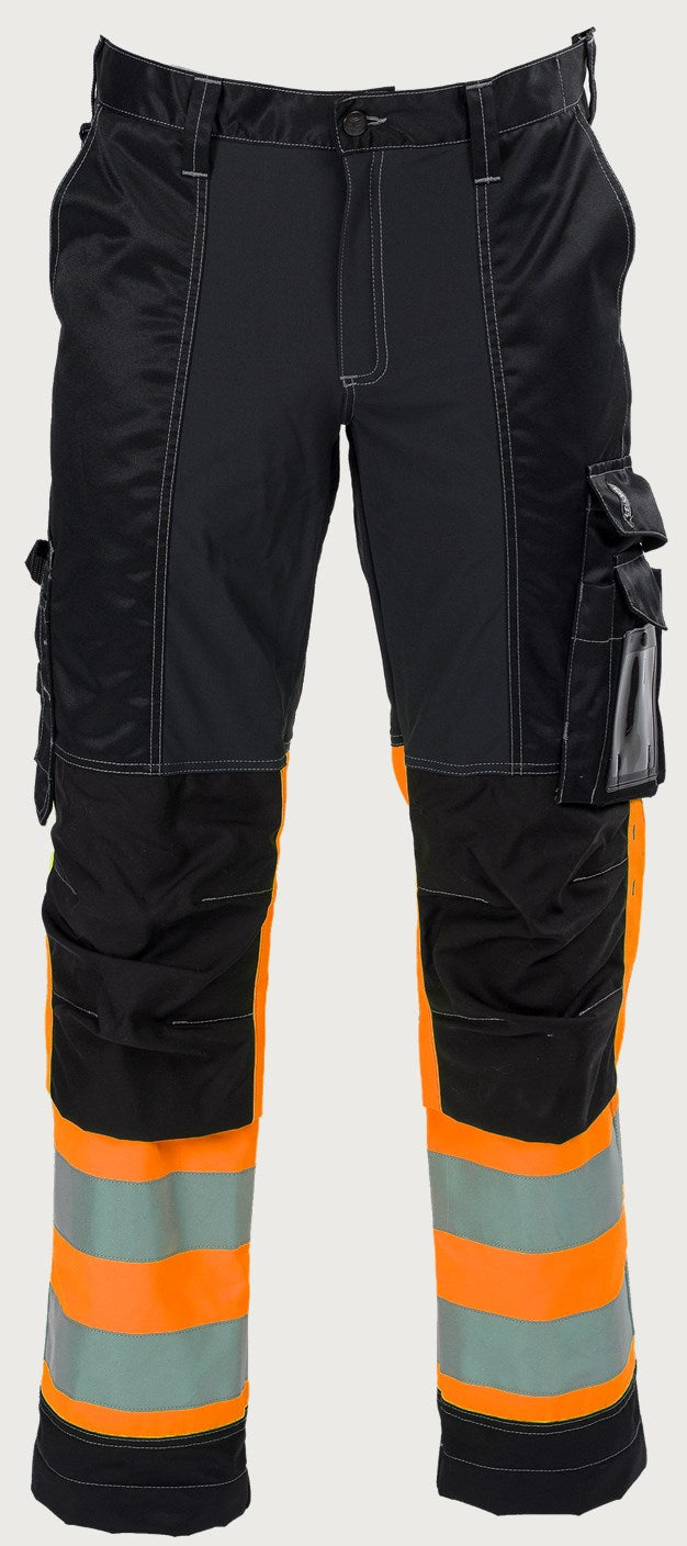Housut HiVis 3.0 Stretch - Musta/ oranssi