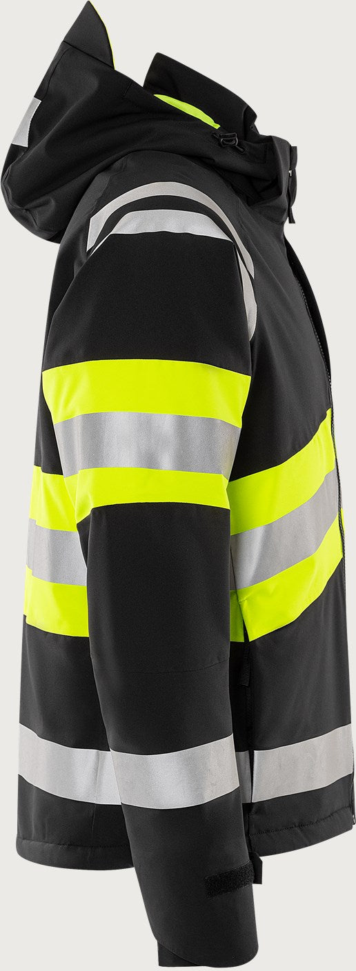 Stretch huomiotalvitakki, luokka 1 – Green 4685 GLPS - Neonkeltainen/Musta