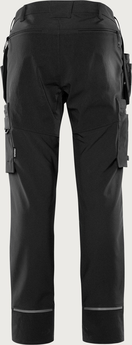 Naisten rakentajan stretch housut – 2599 LWS - Musta
