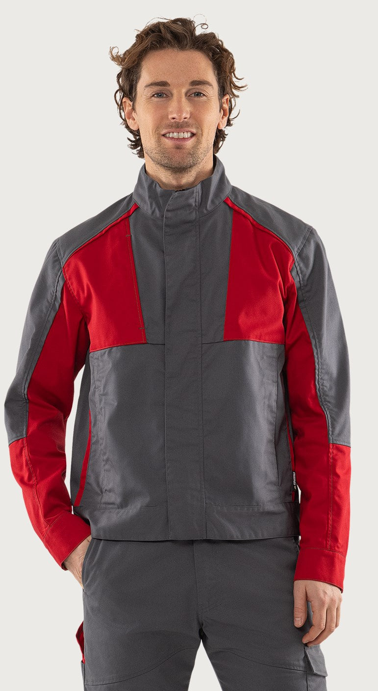 Takki – Green 4930 GWM - Harmaa/punainen