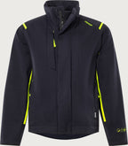 Palosuojattu stretch takki – Flamestat 4180 FSS - Navysininen/Neonkeltainen