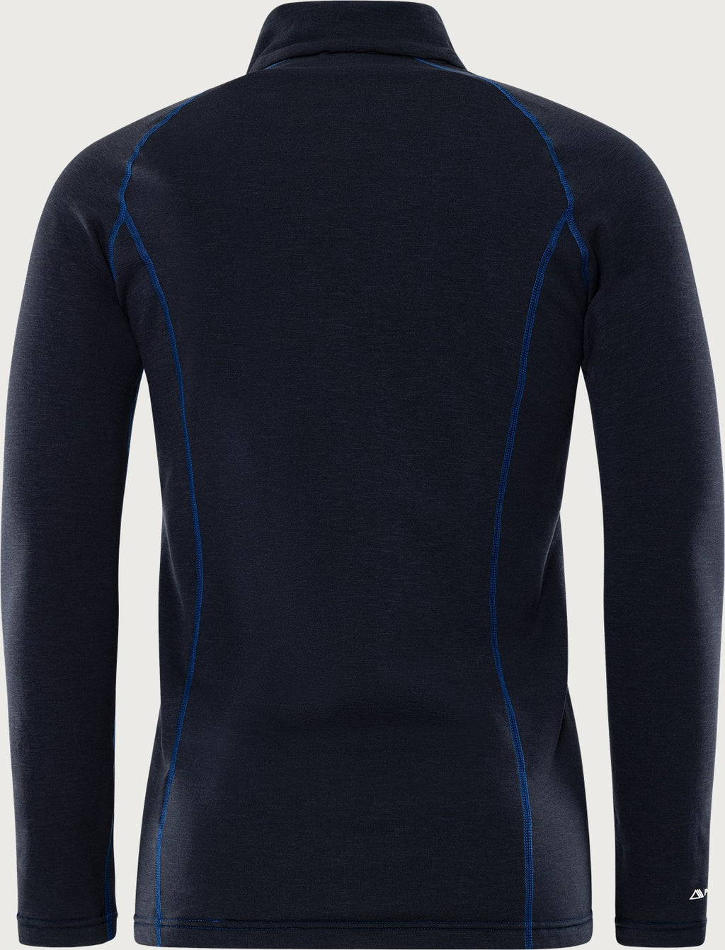 Polartec® pitkähihainen kerrastopaita, lyhyt vetoketju – 7078 PT - Musta
