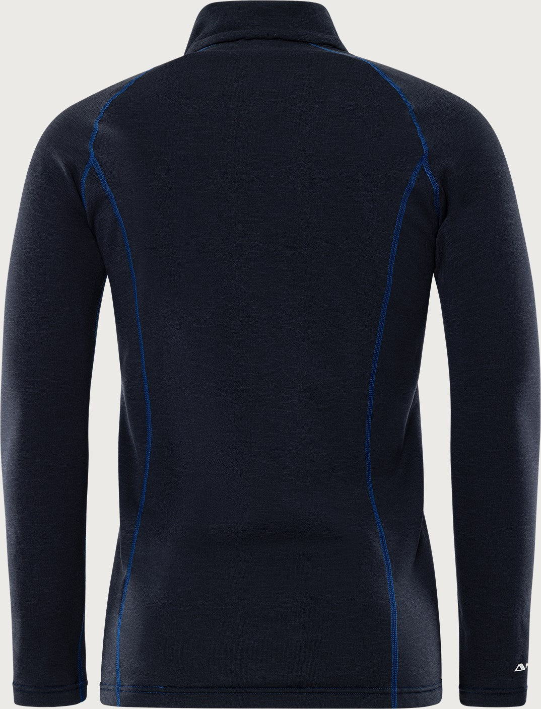 Polartec® pitkähihainen kerrastopaita, lyhyt vetoketju – 7078 PT - Musta