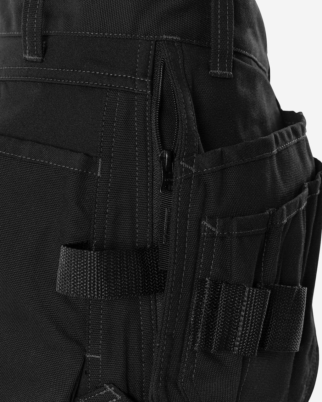 Rakentajan stretch shortsit – Green 2532 GCYD - Musta