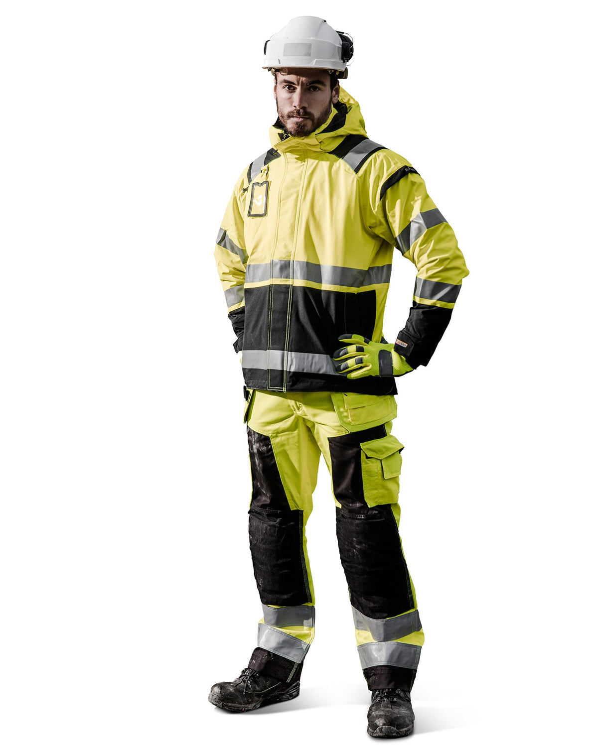 Blåkläder 4987 - Hi-vis yellow/Black / Huomiokeltainen/Musta