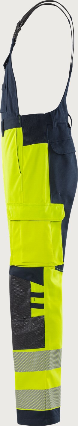Palosuojattu stretch huomioavohaalari, luokka 2 – Flamestat 1280 FSS - Neonkeltainen/Tummansininen