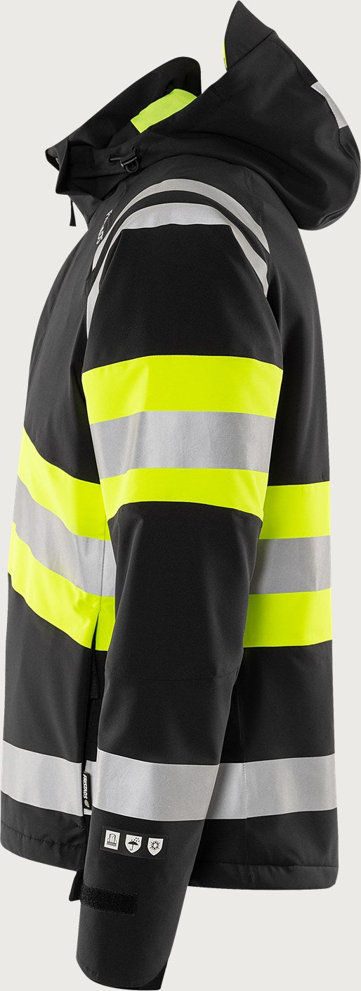 Stretch huomiotalvitakki, luokka 1 – Green 4685 GLPS - Neonkeltainen/Musta
