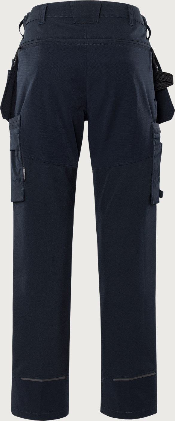 Rakentajan stretch housut – 2596 LWS - Navysininen
