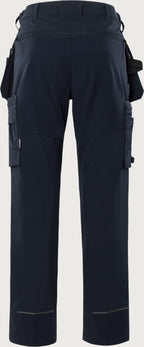 Rakentajan stretch housut – 2596 LWS - Navysininen