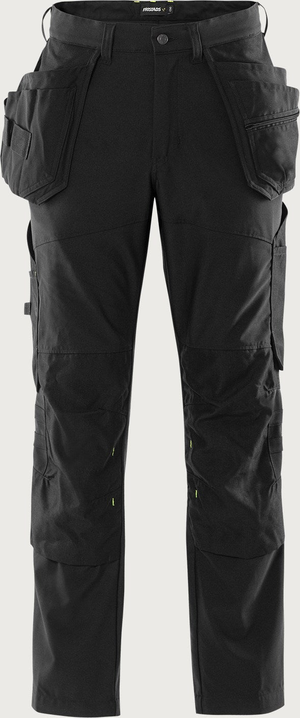 Rakentajan stretch housut – 2230 GHST - Musta
