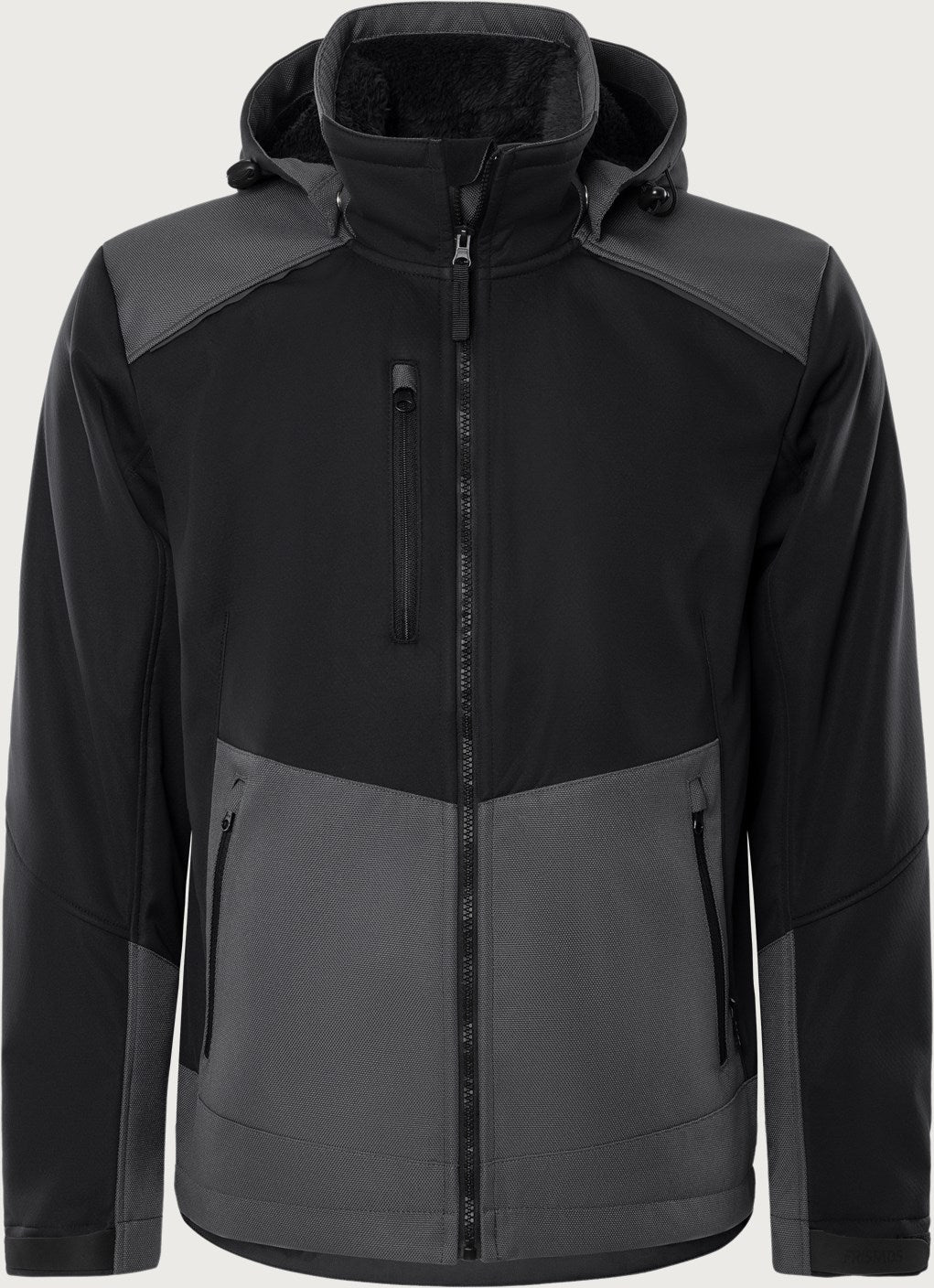 Softshell talvitakki – 4060 CFJ - Musta/harmaa