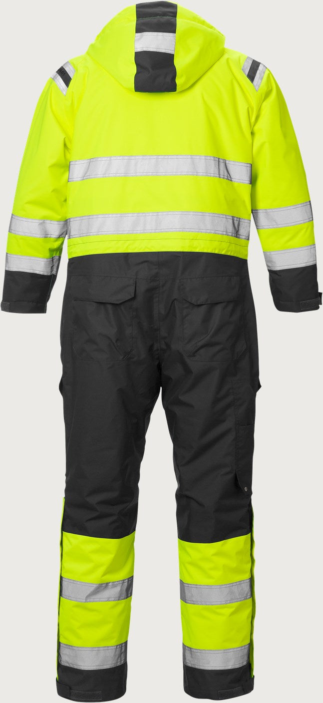 Huomiotalviumpihaalari, luokka 3 – Airtech® 8015 GTT - Neonkeltainen/Musta