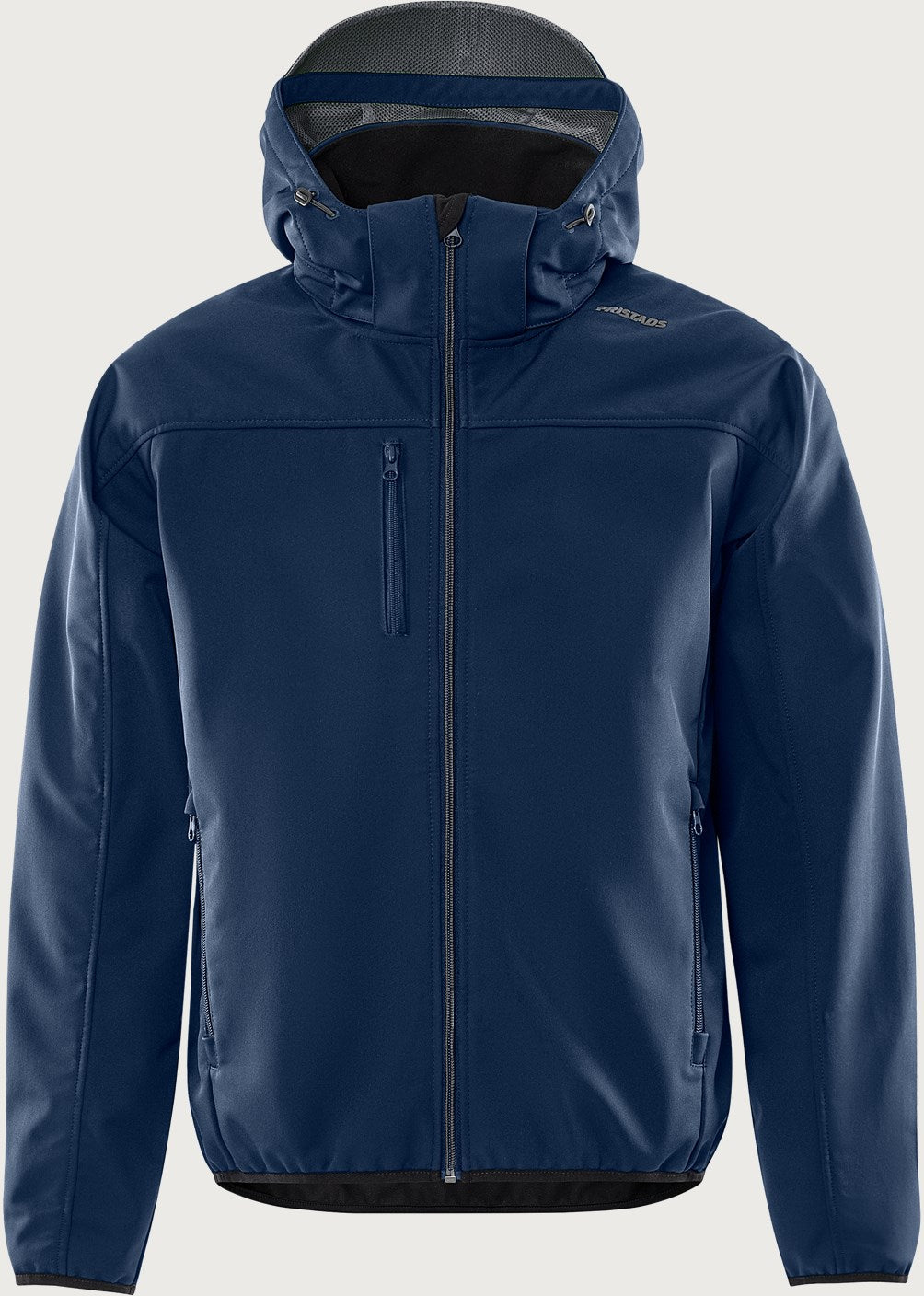 Hupullinen softshell takki – 4655 GBF - Tummansininen/Harmaa
