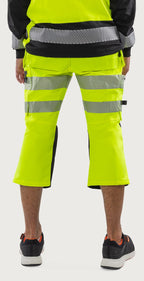 Stretch huomiopiraattihousut, luokka 2 – 2666 GSTP - Neonkeltainen/Musta