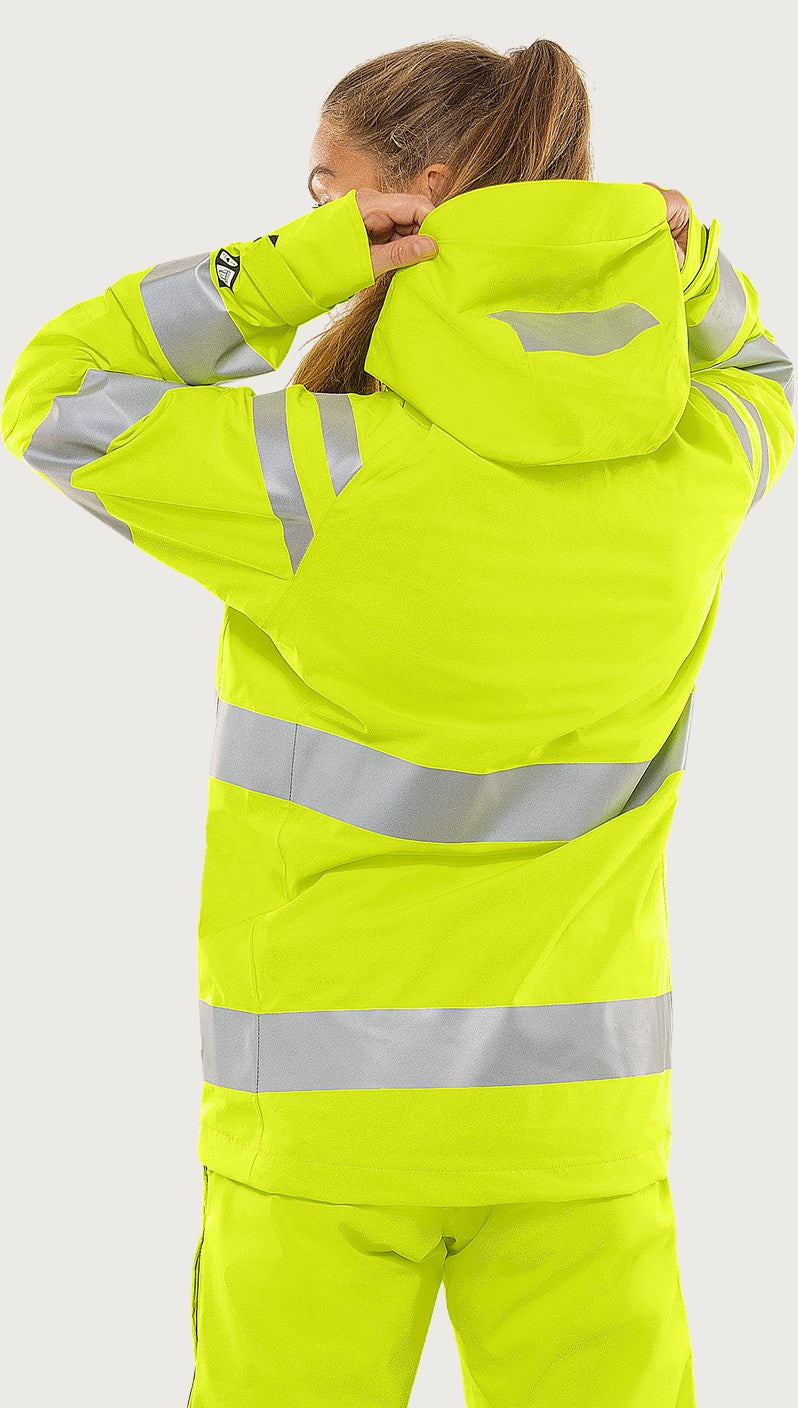 Naisten huomiokuoritakki, luokka 3 – 4681 GLPS - Neonkeltainen