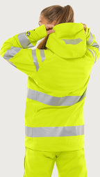 Naisten huomiokuoritakki, luokka 3 – 4681 GLPS - Neonkeltainen