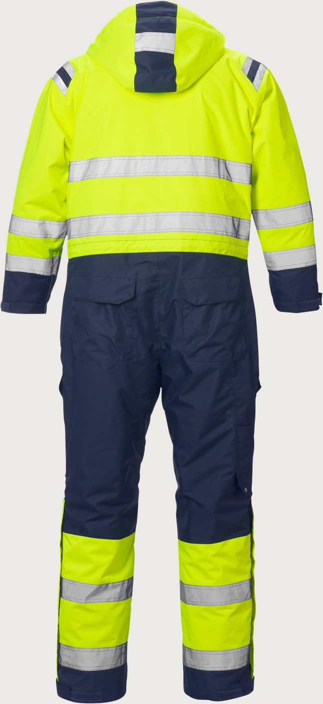 Huomiotalviumpihaalari, luokka 3 – Airtech® 8015 GTT - Neonkeltainen/Tummansininen