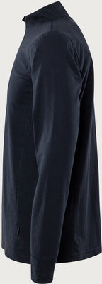 Palosuojattu half zip kerrastopaita – Flamestat 7029 MOFN - Navysininen