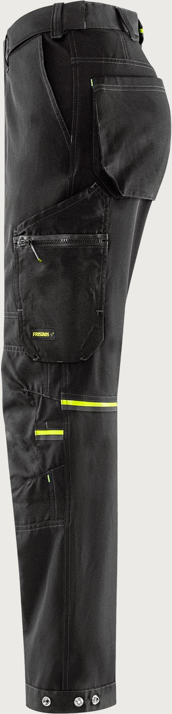 Rakentajan stretch housut – 2801 GHST - Musta