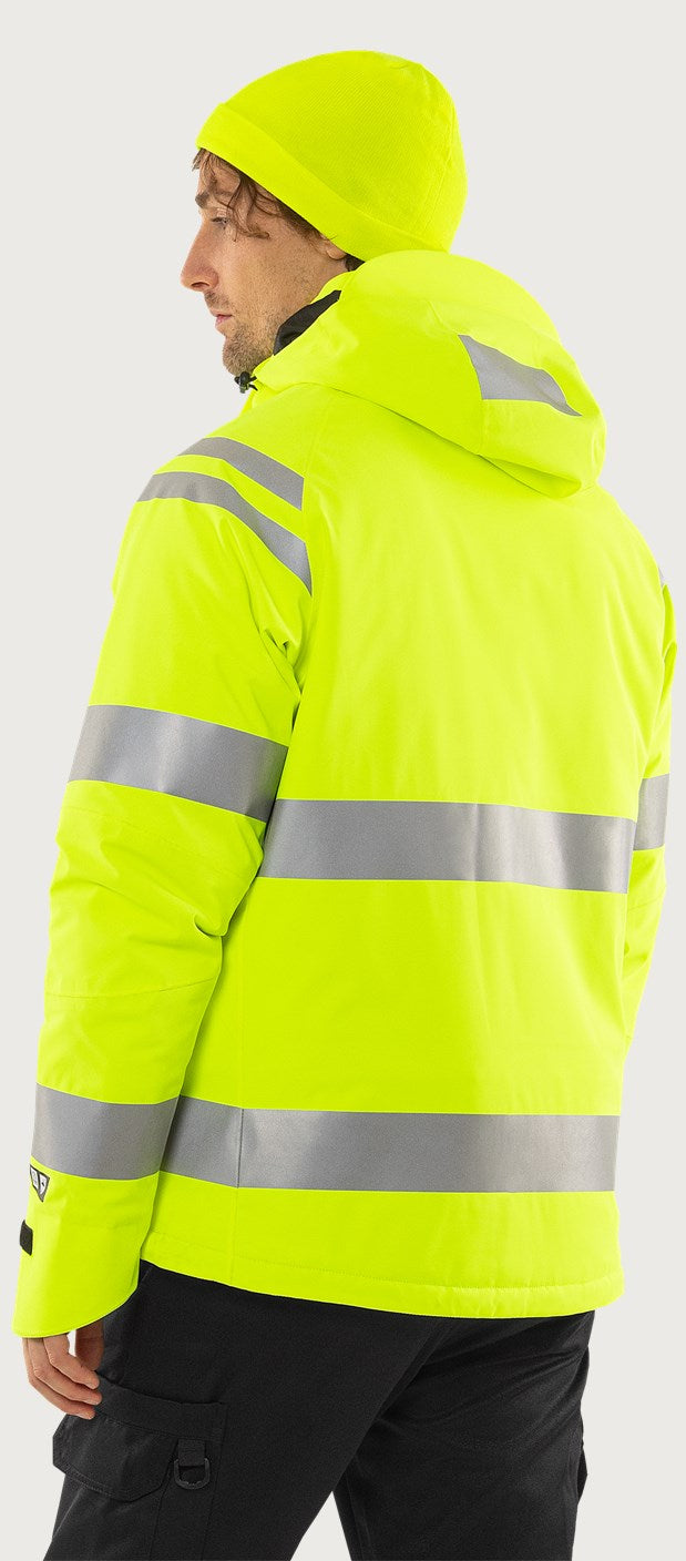 Huomiotalvitakki, luokka 3 – 4682 GLPS - Neonkeltainen