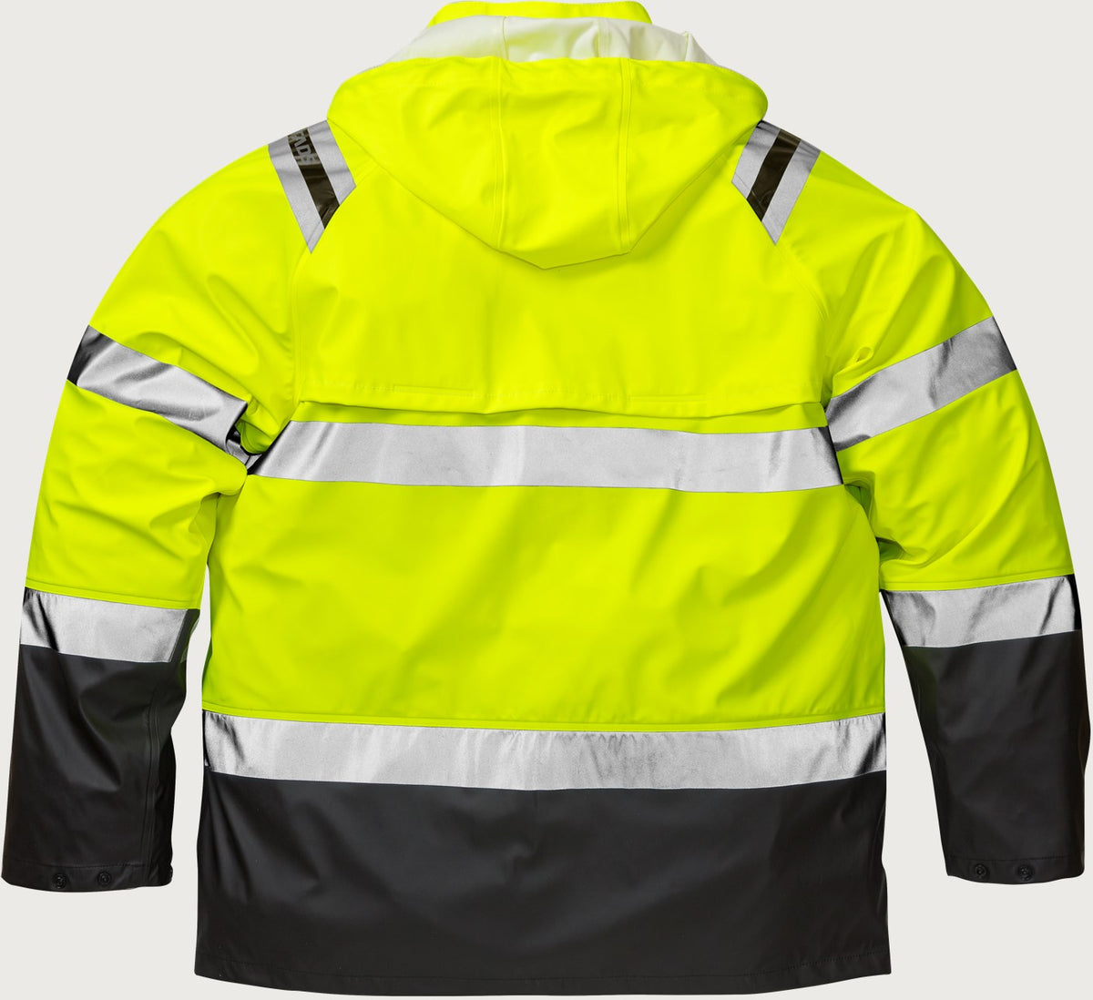 Huomiosadetakki, luokka 3 – 4624 RS - Neonkeltainen/Musta