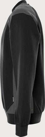 Collegepaita – 7148 GSM - Musta/harmaa