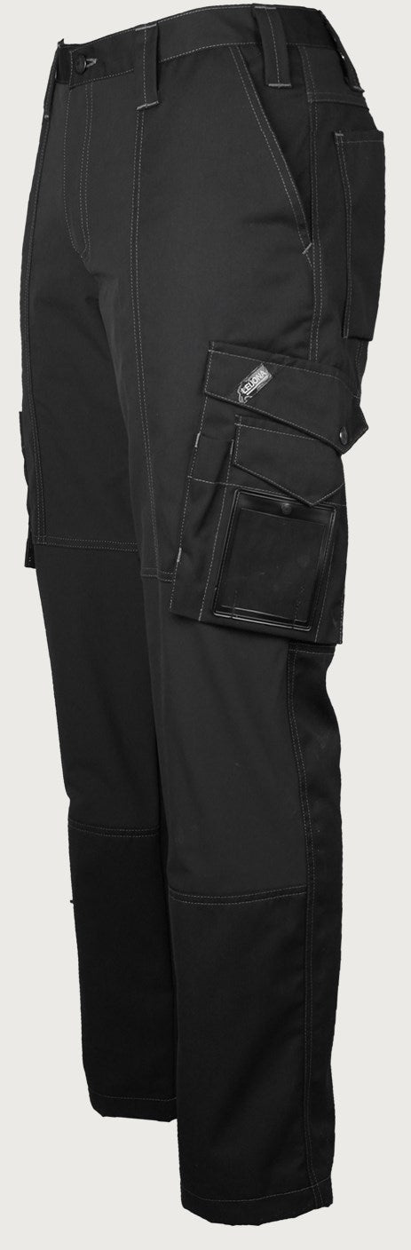 Naisten Housut FleX Stretch - Musta