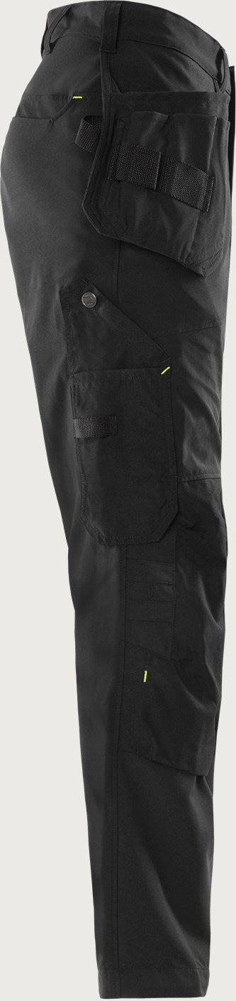 Rakentajan stretch housut – 2230 GHST - Musta