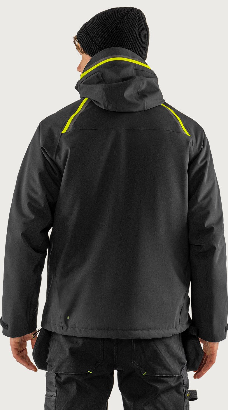 PrimaLoft® stretch talvitakki – 4873 GLPS - Musta