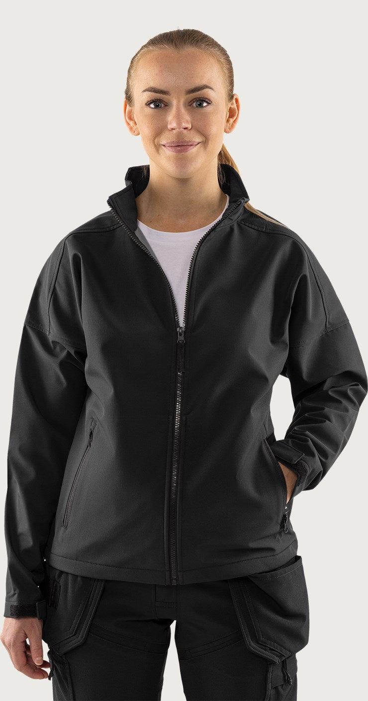 Naisten softshell takki – 1477 SBT - Musta