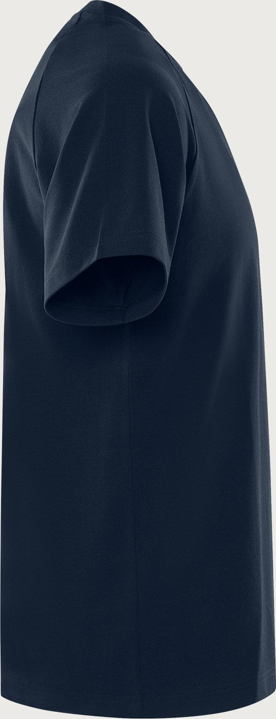 Heavy stretch T-paita – 7553 GTME - Navysininen/Neonkeltainen