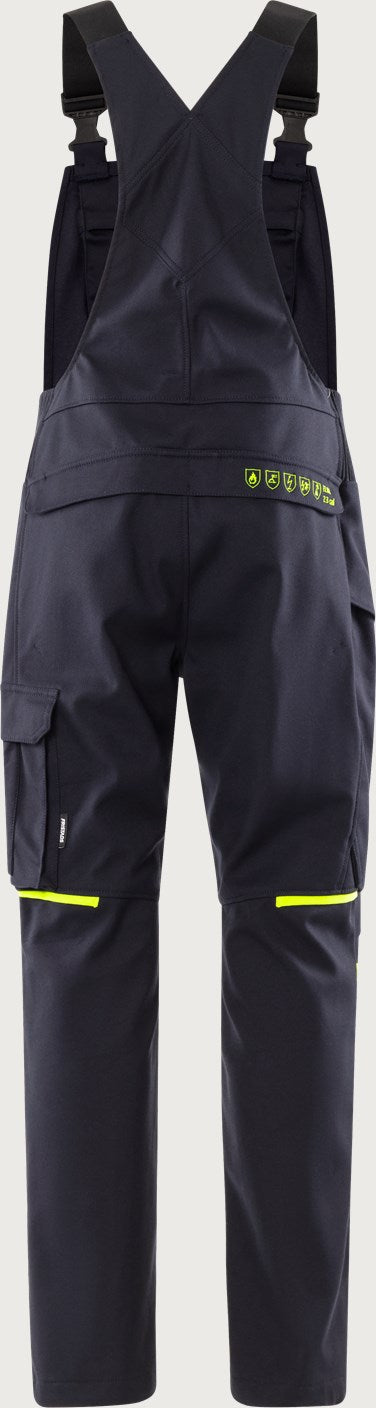 Palosuojattu stretch avohaalari – Flamestat 1180 FSS - Navysininen/Neonkeltainen