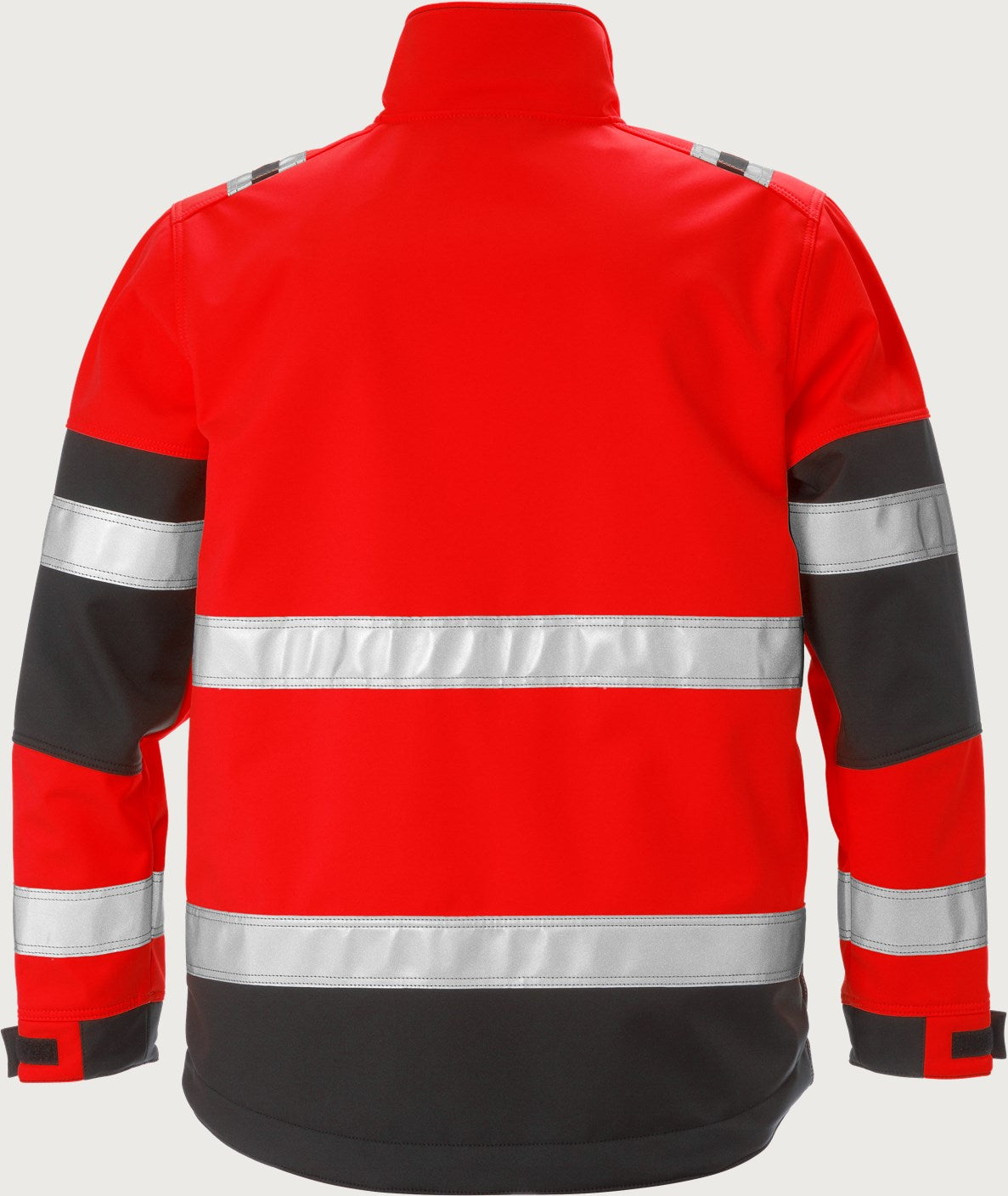 Softshell huomiotakki, luokka 2 – 4083 WYH - Neonpunainen/Musta