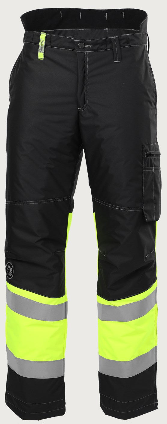 Talvihousut Hivis 3.0 - Musta/ keltainen