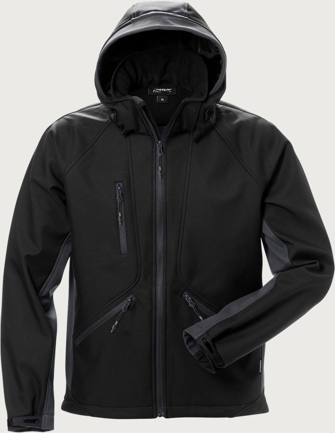 Softshell takki – 1414 SHI - Musta/harmaa