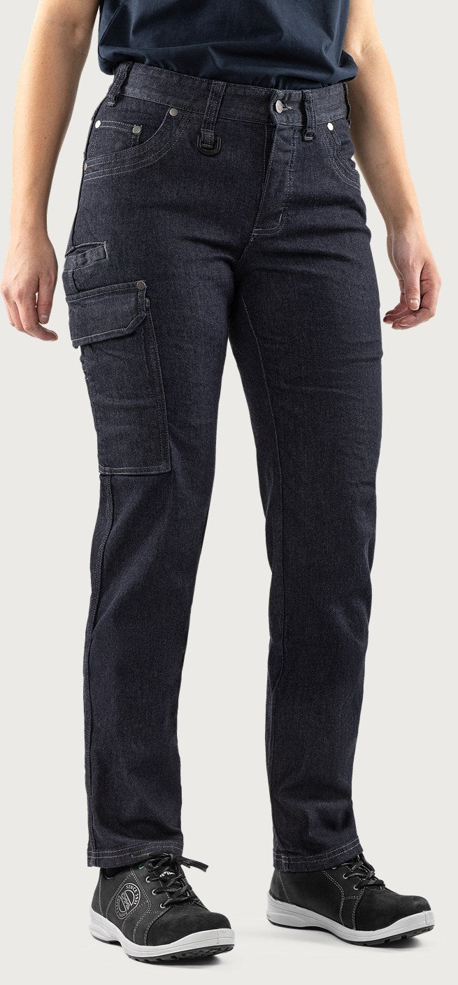 Naisten service stretch denim housut – 2506 DCS - Indigonsininen