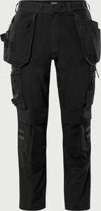 Naisten rakentajan stretch housut – 2599 LWS - Musta