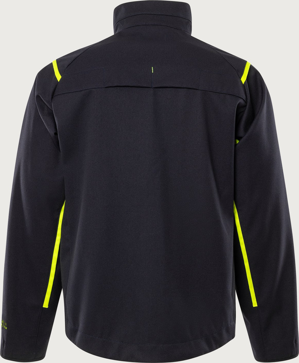 Palosuojattu stretch takki – Flamestat 4180 FSS - Navysininen/Neonkeltainen