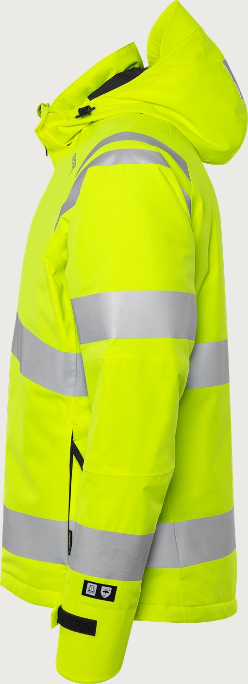 Huomiotalvitakki, luokka 3 – 4682 GLPS - Neonkeltainen