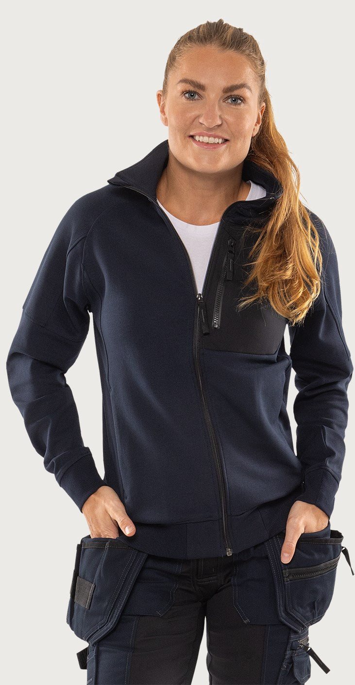 Naisten collegetakki – 7832 GKI - Navysininen
