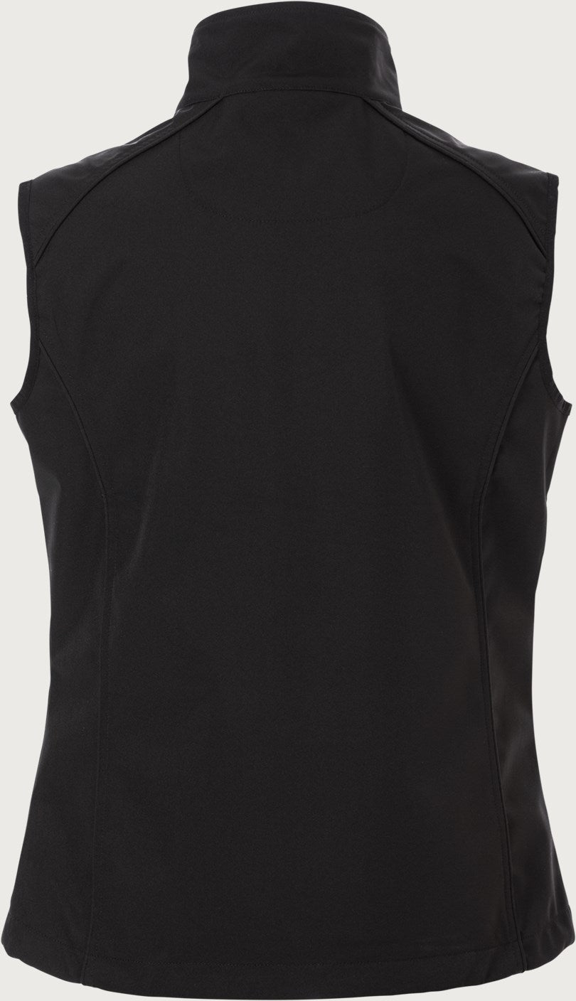 Naisten softshell liivi – 1507 SBT - Musta