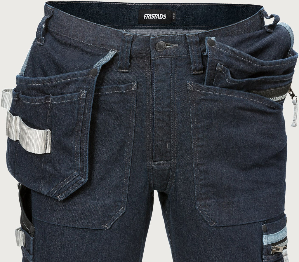 Rakentajan denim stretch housut – 2131 DCS - Indigonsininen