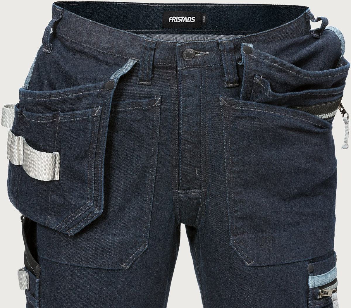 Rakentajan denim stretch housut – 2131 DCS - Indigonsininen
