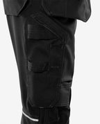 Rakentajan stretch piraattihousut – 2903 GWM - Musta