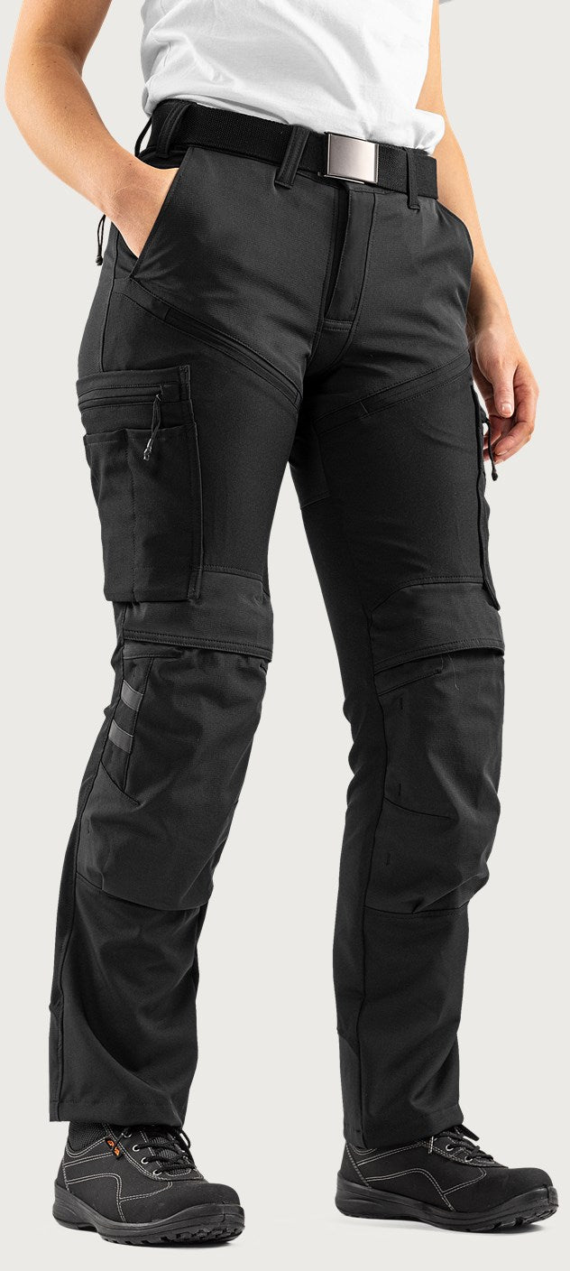Naisten stretch housut – 2654 GLWS - Musta