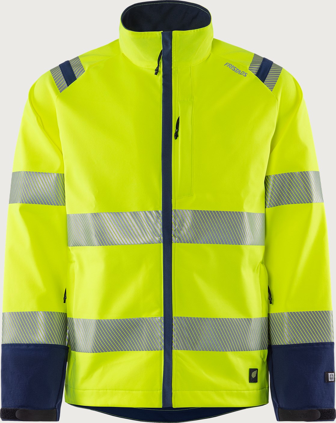 Stretch huomiotakki, luokka 3 – Green 4647 GSTP - Neonkeltainen/Tummansininen